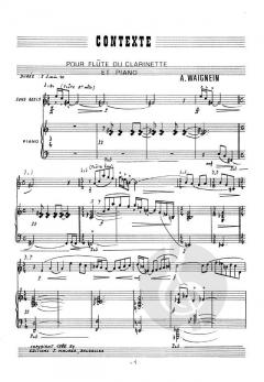 Contexte von André Waignein 