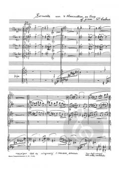 Sonate von Peter Cabus 