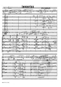 Inventies von Peter Cabus 