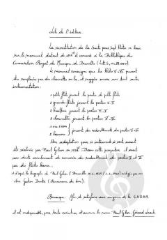 Suite pour 7 flutes von Paul Gilson 