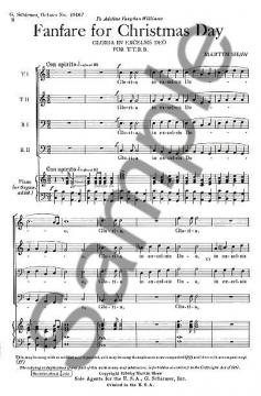 Fanfare For Christmas Day (Martin Shaw) 