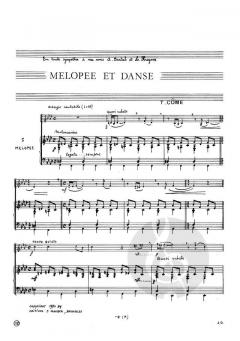 Mélopée et Danse 
