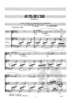 Au Fil de l'Eau von Robert Dewasme 