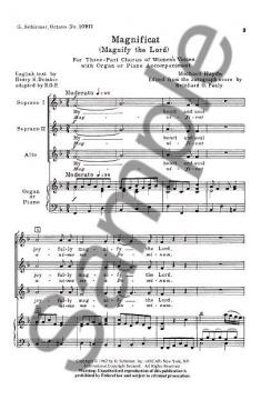 Magnificat Magnify The Lord (Johann Michael Haydn) 