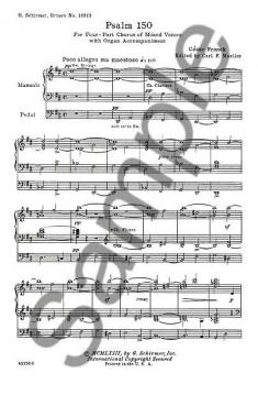 Psalm 150 Organ (Cesar Franck) 
