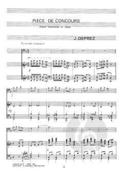 Pièces de Concours von Jules Deprez 