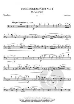 Posaunen Sonate Nr. 1 von Frank Gulino 