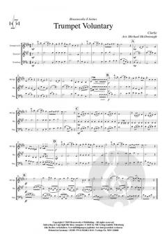Trumpet Voluntary von Jeremiah Clarke 