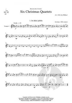 6 Weihnachts-Quartette 