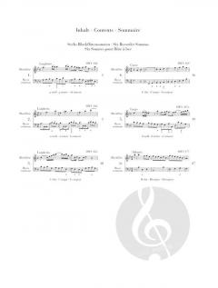 6 Blockflötensonaten von Georg Friedrich Händel 
