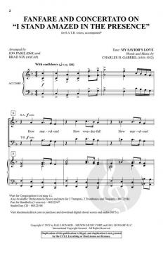 Fanfare and Concertato von Charles Gabriel 