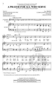 A Prayer for All Who Serve von John Dykes 