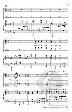 Hark! The Herald Angels Sing von Felix Mendelssohn Bartholdy 