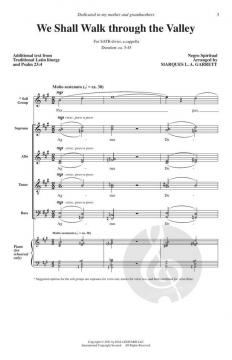 We Shall Walk Through the Valley von Marques L. A. Garrett 