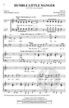 Humble Little Manger von Ed Rush 