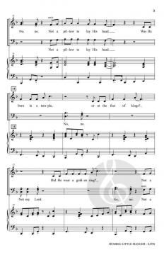 Humble Little Manger von Ed Rush 