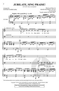 Jubilate, Sing Praise! von Diane Hannibal 