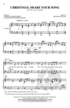 Christmas, Share Your Song von Brad Nix 