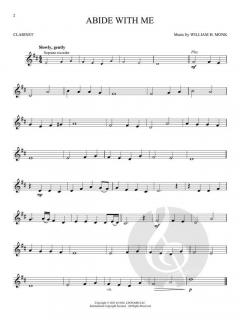 Peaceful Hymns for Clarinet 