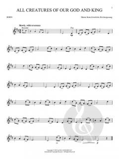 Peaceful Hymns for Horn 