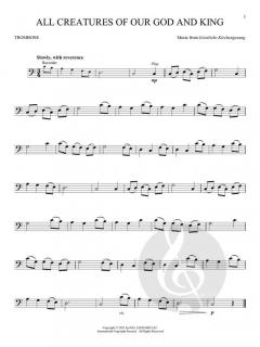 Peaceful Hymns for Trombone 