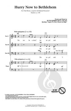 Hurry Now to Bethlehem von Ruth Morris Gray 