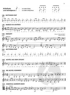 Essential Elements 1 für Trompete in C , Die Schule für Bläserklasse