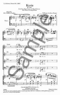 Kyrie K341 (W.A. Mozart) 