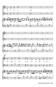 Resurrection Praise von Georg Friedrich Händel 