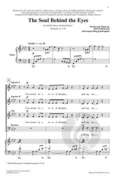 The Soul Behind the Eyes von Jim Papoulis 