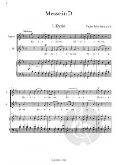 Messe in D op. 9 von Vaclav Felix  Skop 