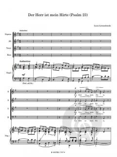 Der Herr ist mein Hirte von Louis Lewandowski 