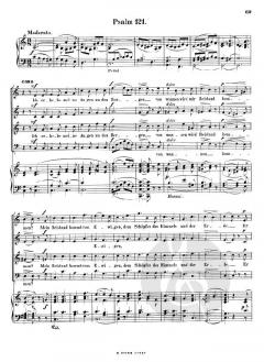 18 liturgische Psalmen von Louis Lewandowski 