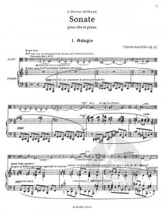 Sonate für Viola und Klavier op.53 von Charles Koechlin im Alle Noten Shop kaufen