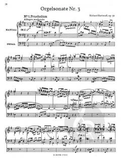 4 Sonaten für Orgel von Richard Bartmuß im Alle Noten Shop kaufen