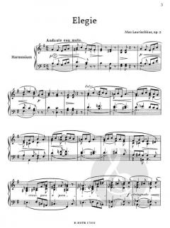 Elegie für Harmonium op.2 von Max Laurischkus 
