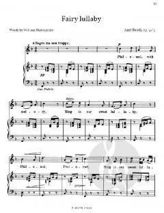 Shakespeare Songs von Amy Marcy Beach 