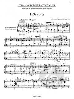 Morceaux fantastiques für Kunstharmonium op.15 von Ernst Ludwig Maschke 