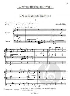 Pièces liturgiques für Orgel Vol.1 von Alexandre Mottu im Alle Noten Shop kaufen