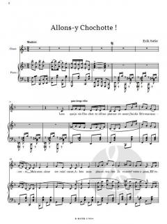 Allons-y Chochotte von Erik Satie 