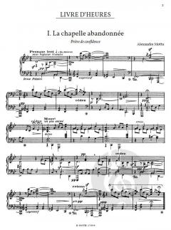 Livre d’heures (Das Stundenbuch) von Alexandre Mottu 