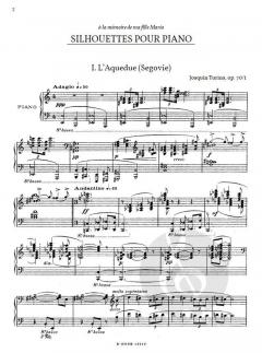 5 Silhouetten für Klavier op.70 von Joaquin Turina im Alle Noten Shop kaufen