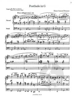 Vier Stücke für Orgel von Elmer Samuel Hosmer im Alle Noten Shop kaufen