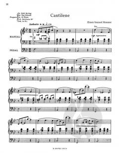 Vier Stücke für Orgel von Elmer Samuel Hosmer im Alle Noten Shop kaufen