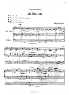 Ausgewählte Orgelwerke 1 von Eugène Lacroix im Alle Noten Shop kaufen