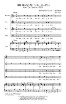 The Heavens Are Telling (Joseph Haydn) 