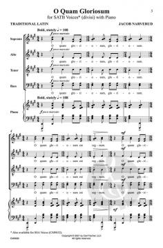 O Quam Gloriosum von Jacob Narverud 