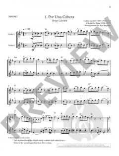 Argentinian Tango and Folk Tunes for Violin im Alle Noten Shop kaufen