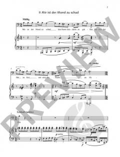 3 Lieder von Anno Schreier 