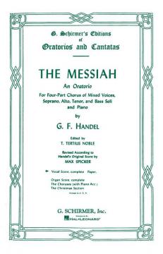 Messiah, An Oratorio (Georg Friedrich Händel) 